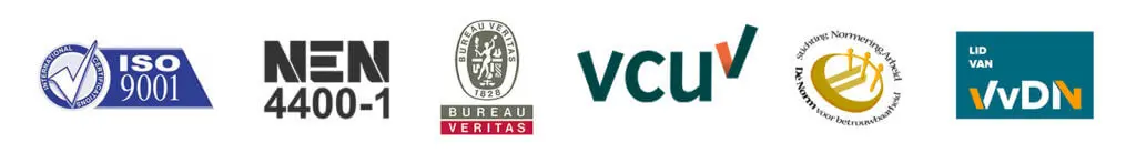 Redwave partijen certificeringen